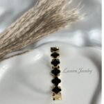 Chic 18K Gold Plated Clover Bracelet - Durable & Stylish.