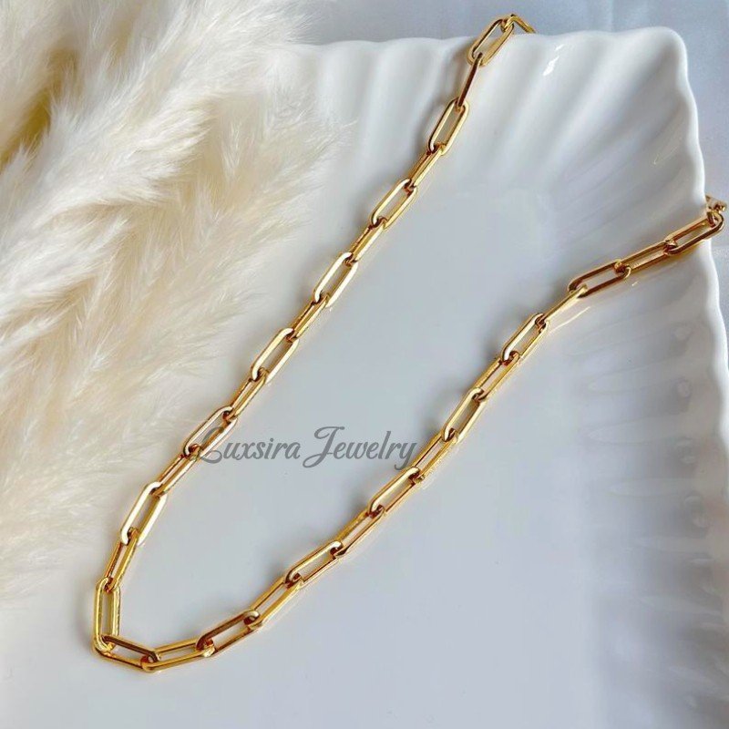 18k-gold-necklace-for-women-hypoallergenic Waterproof 18K gold plated necklace – tarnish-resistant and hypoallergenic